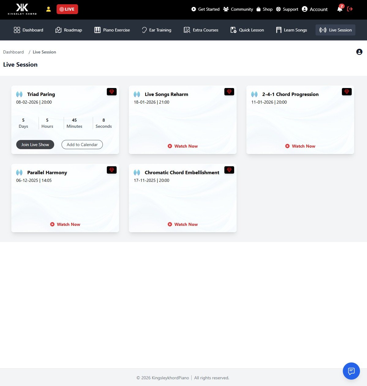 Dashboard preview